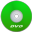 DVD Green Icon 32x32 png